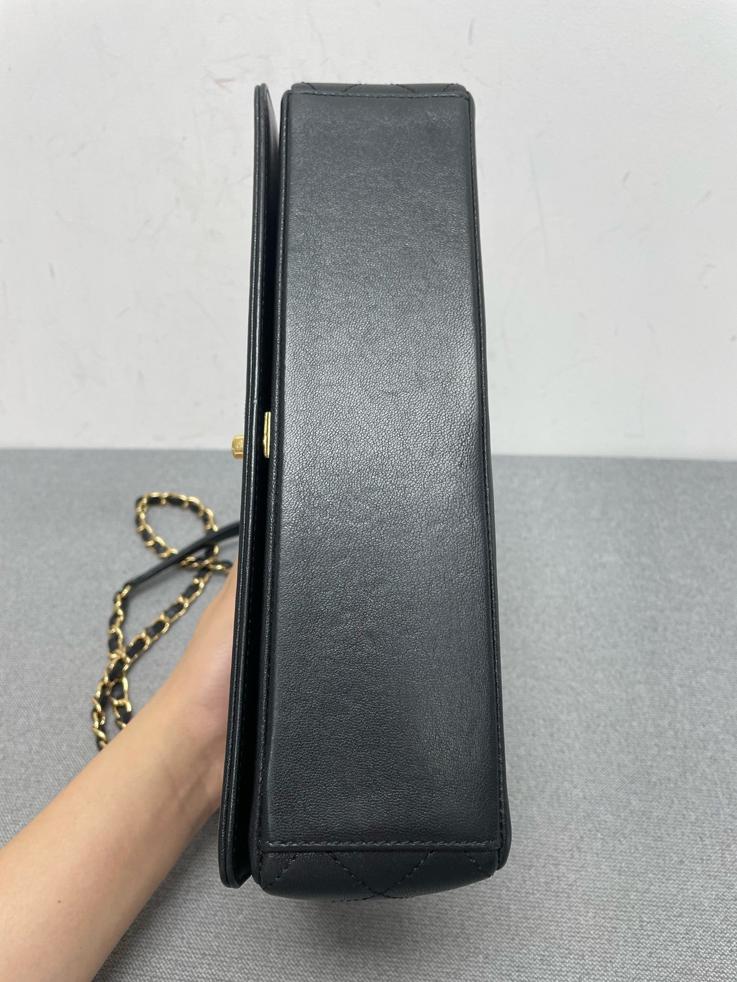 Chanel - Timeless/Classique - Leather - Black - (Large)