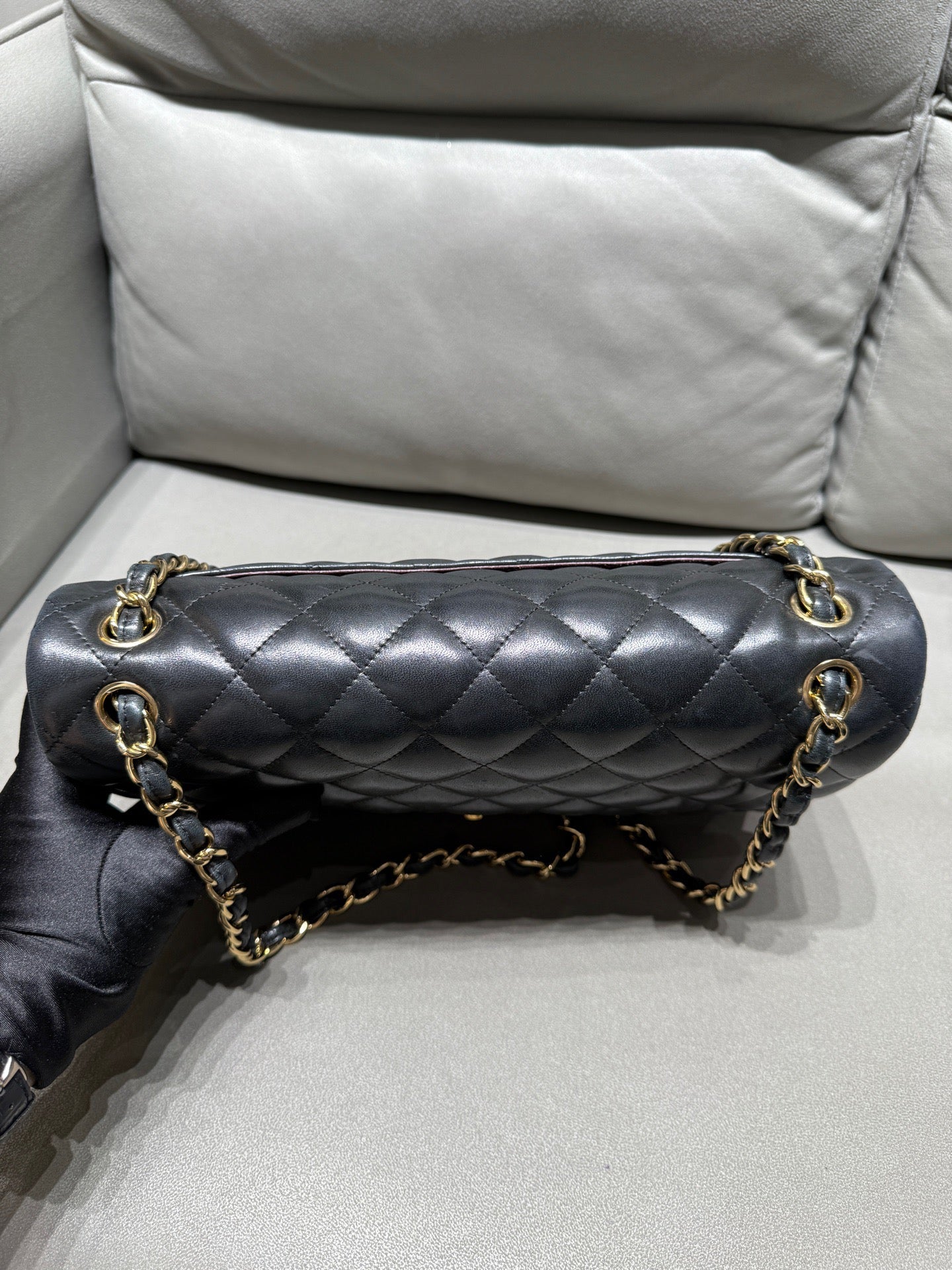 Chanel - Timeless/Classique - Leather - Black - (Large)