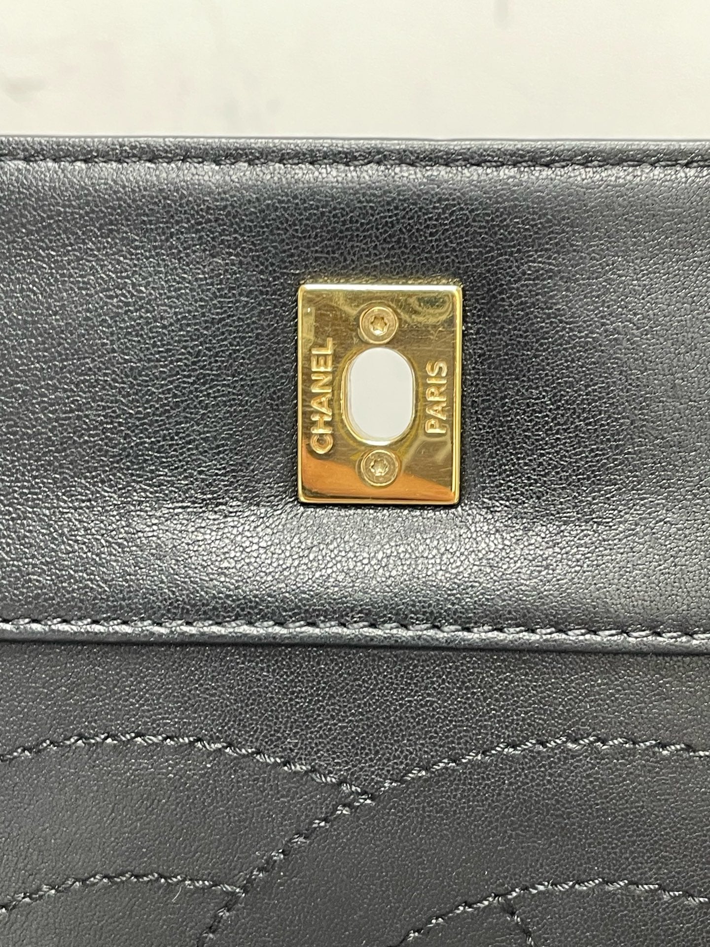 Chanel - Timeless/Classique - Leather - Black - (Large)
