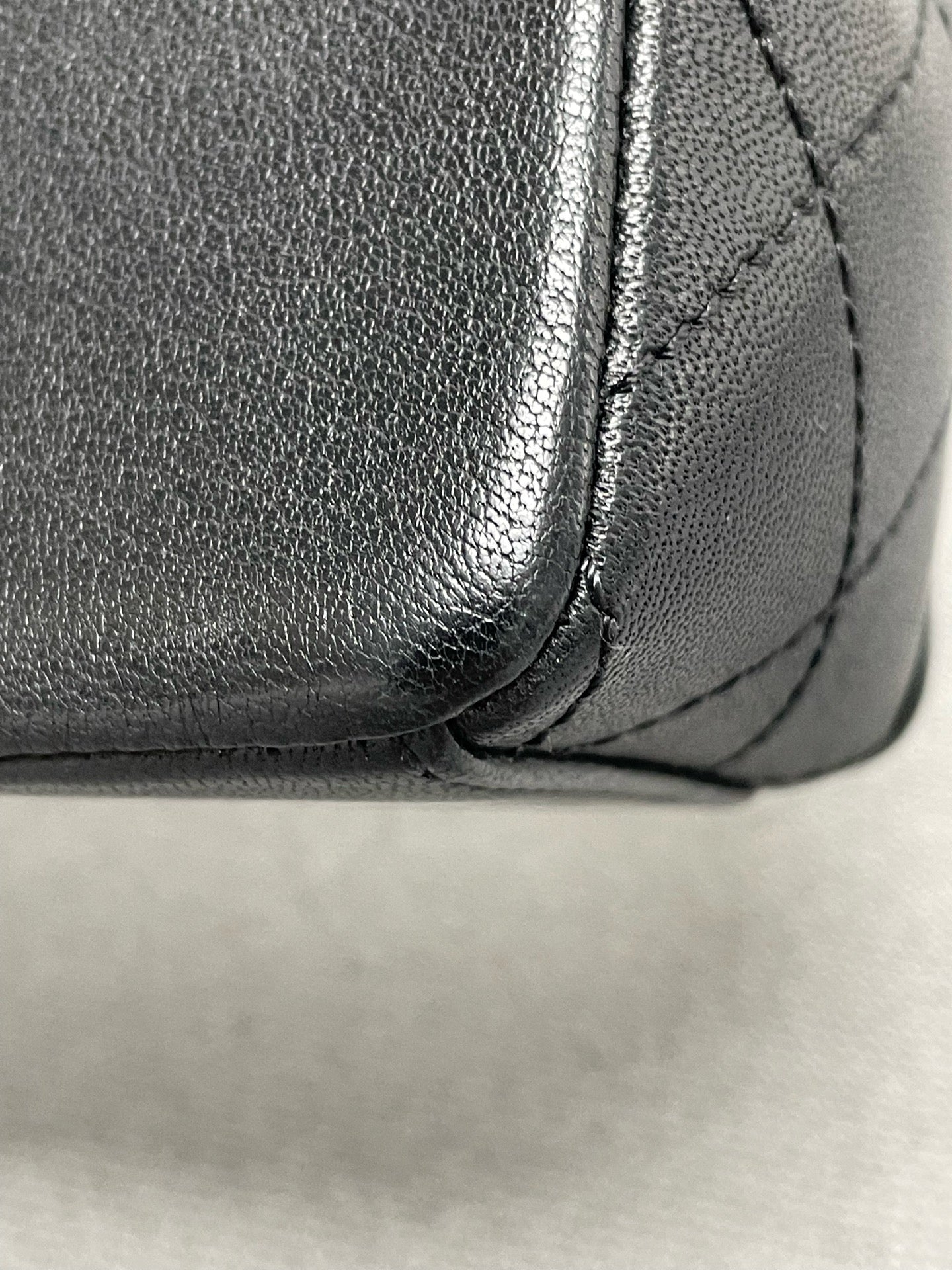 Chanel - Timeless/Classique - Leather - Black - (Large)