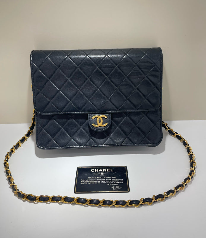 Chanel - Timeless/Classique - Leather - Black - (medium)