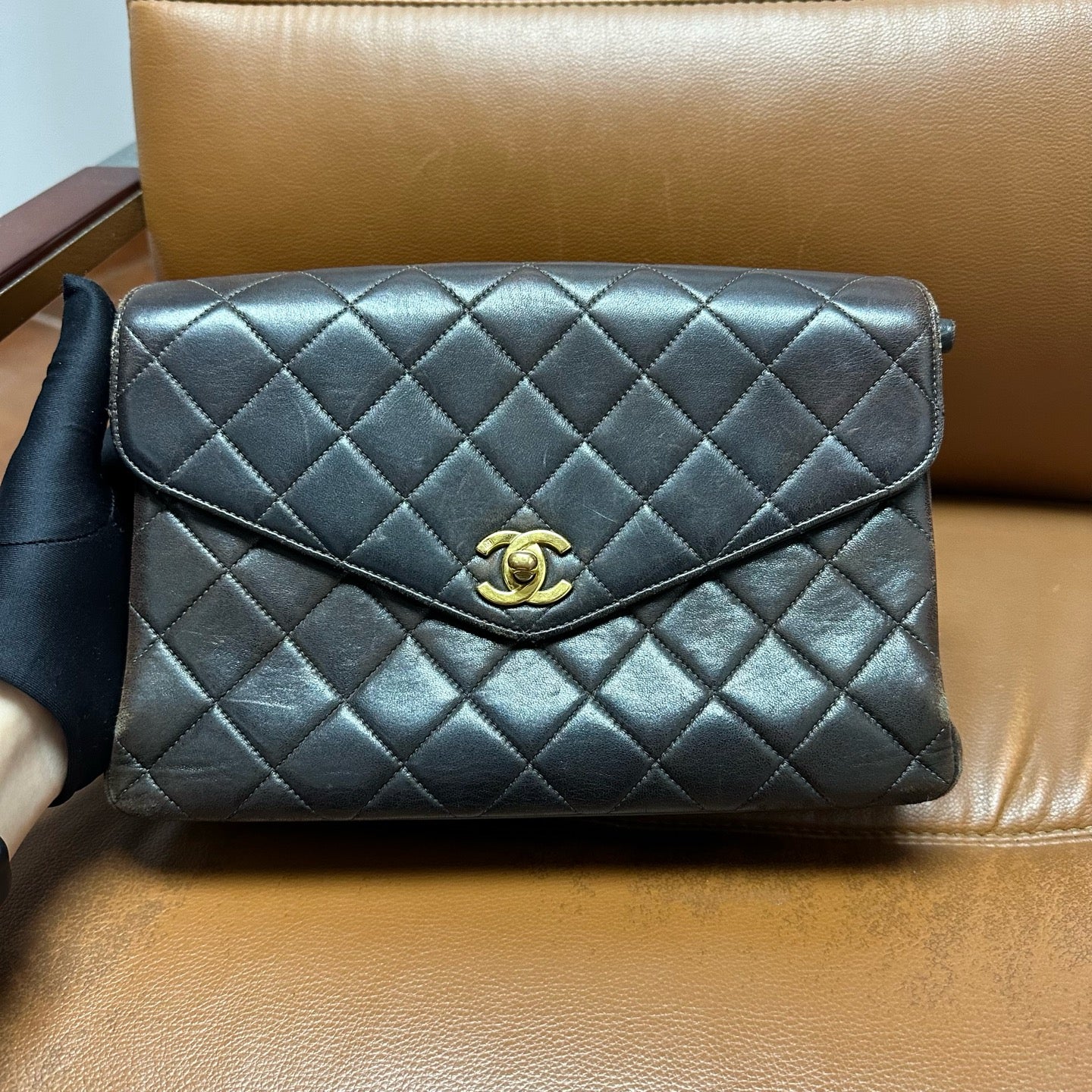 Chanel - Timeless/Classique - Leather - Black - (medium)