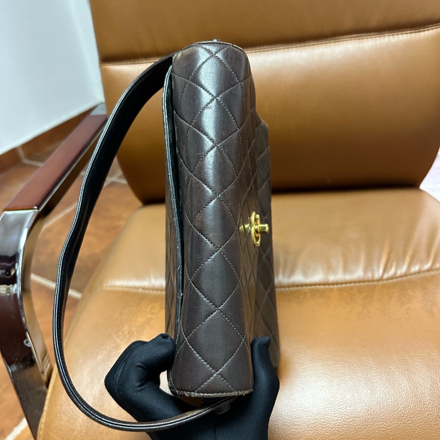 Chanel - Timeless/Classique - Leather - Black - (medium)