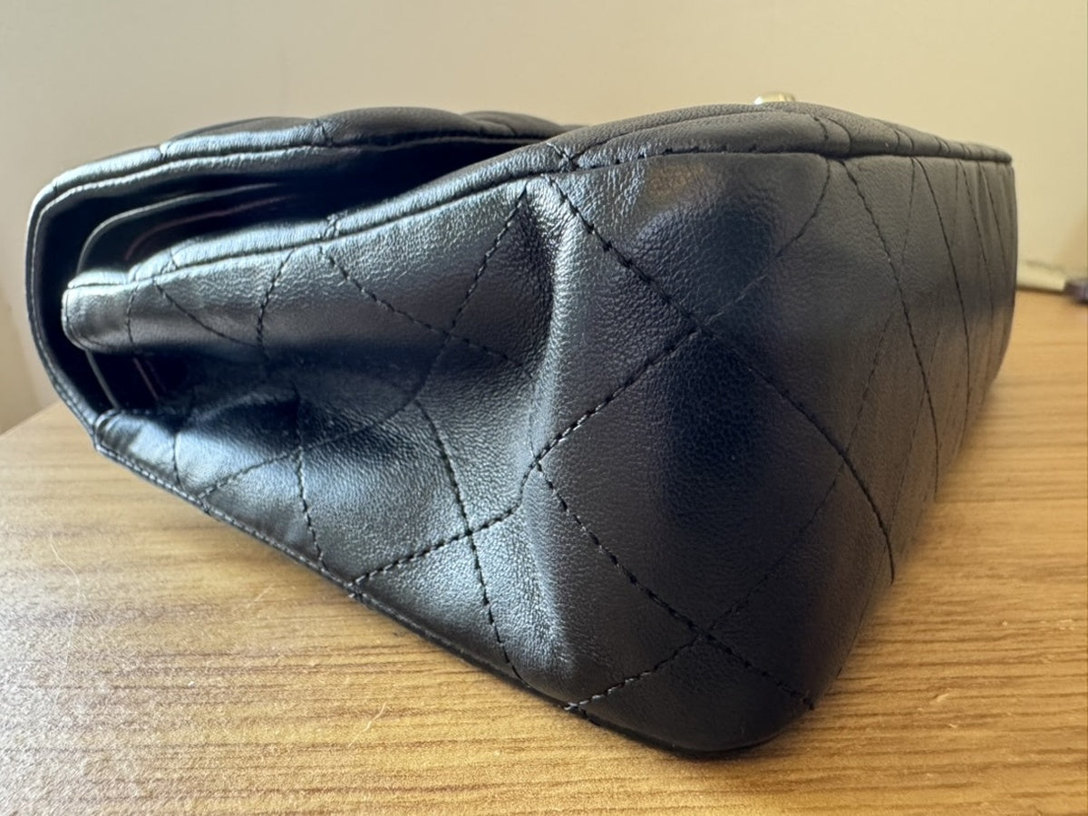 Chanel - Timeless/Classique - Leather - Black - (Medium)