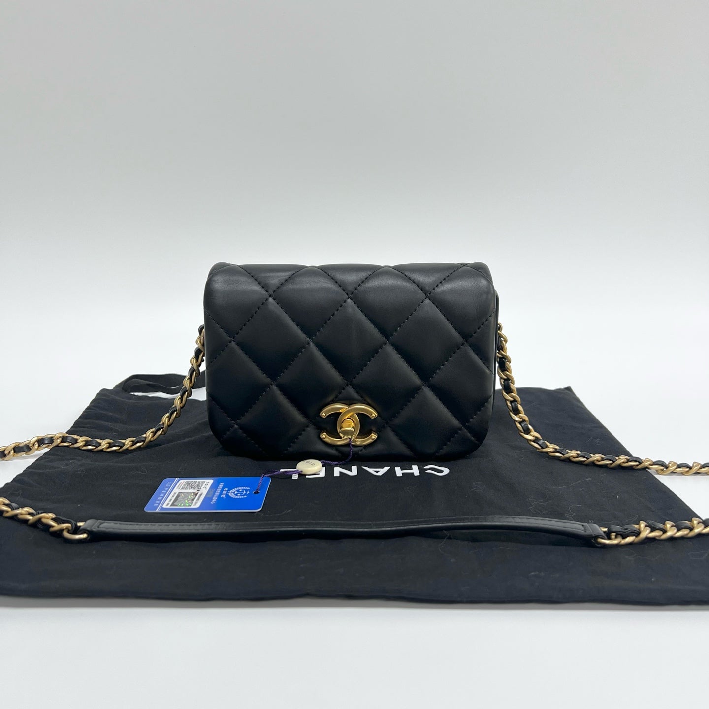 Chanel - Timeless/Classique - Leather - Black - (mini)