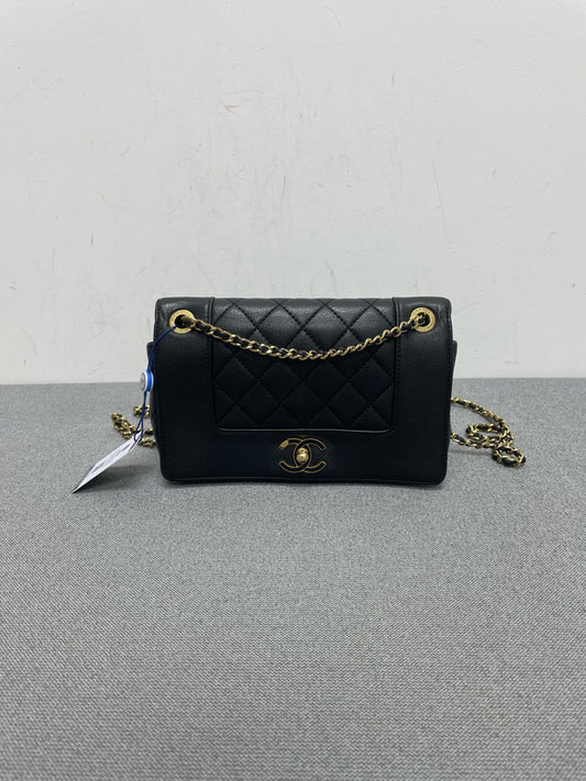 Chanel - Timeless/Classique - Leather - Black - (mini)