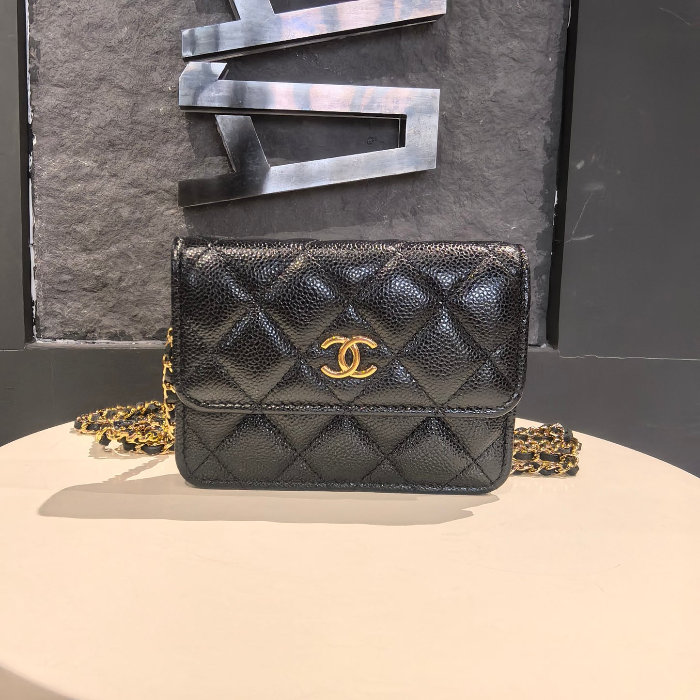 Chanel - Timeless/Classique - Leather - Black - (mini)