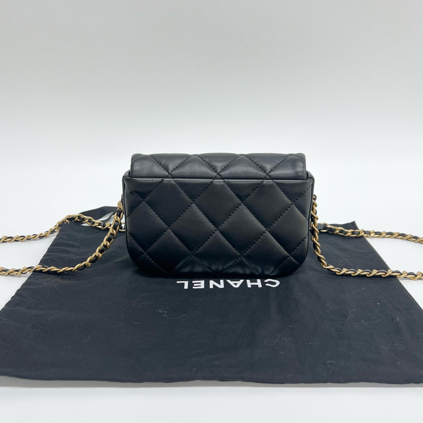 Chanel - Timeless/Classique - Leather - Black - (mini)