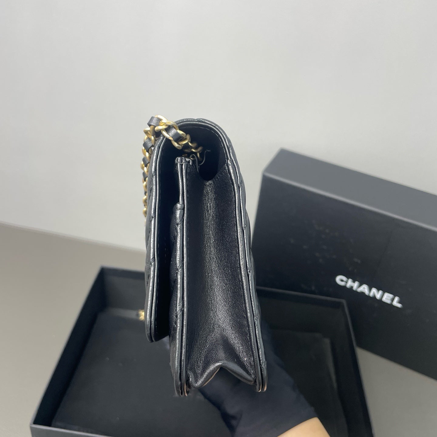 Chanel - Timeless/Classique - Leather - Black - (mini)
