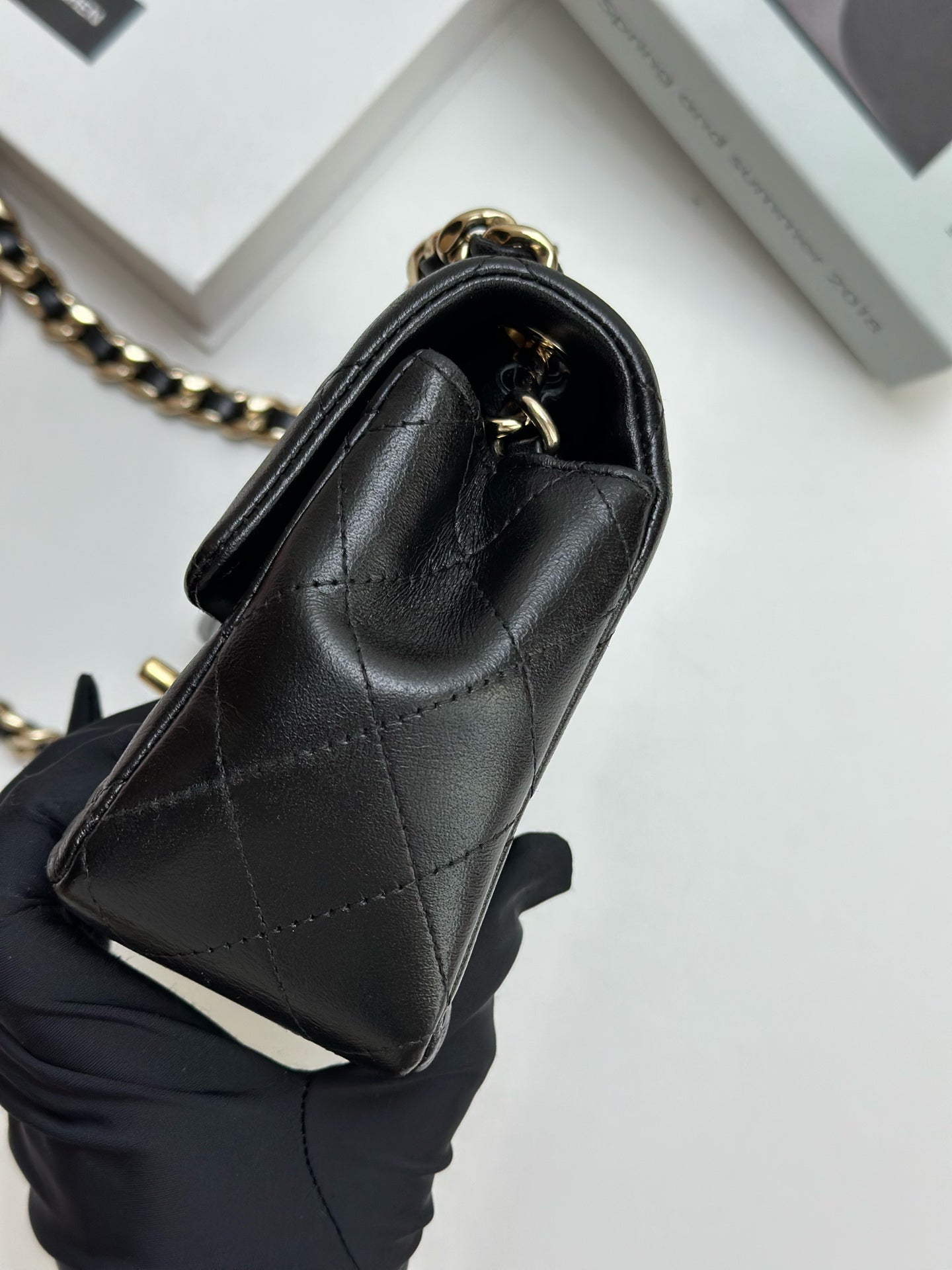 Chanel - Timeless/Classique - Leather - Black - (mini)
