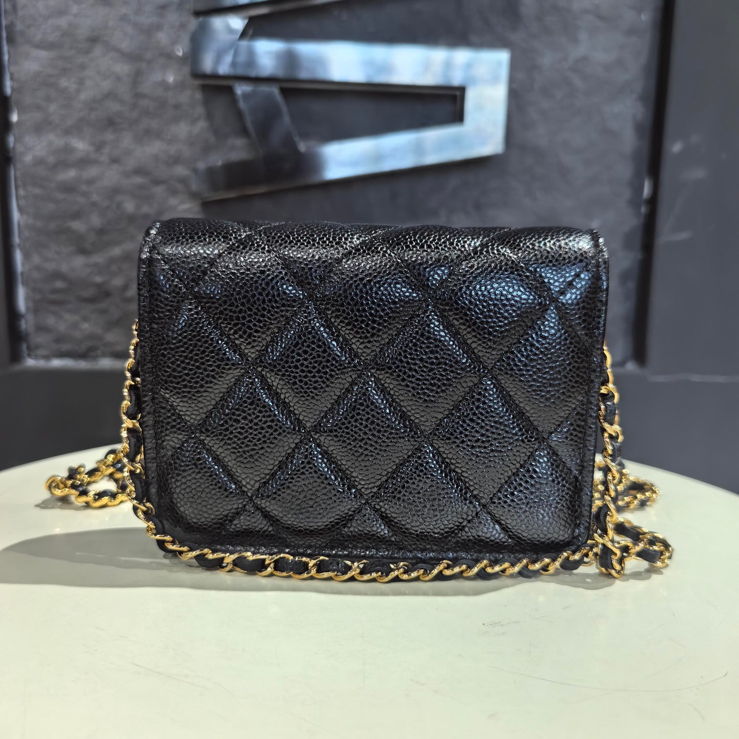 Chanel - Timeless/Classique - Leather - Black - (mini)