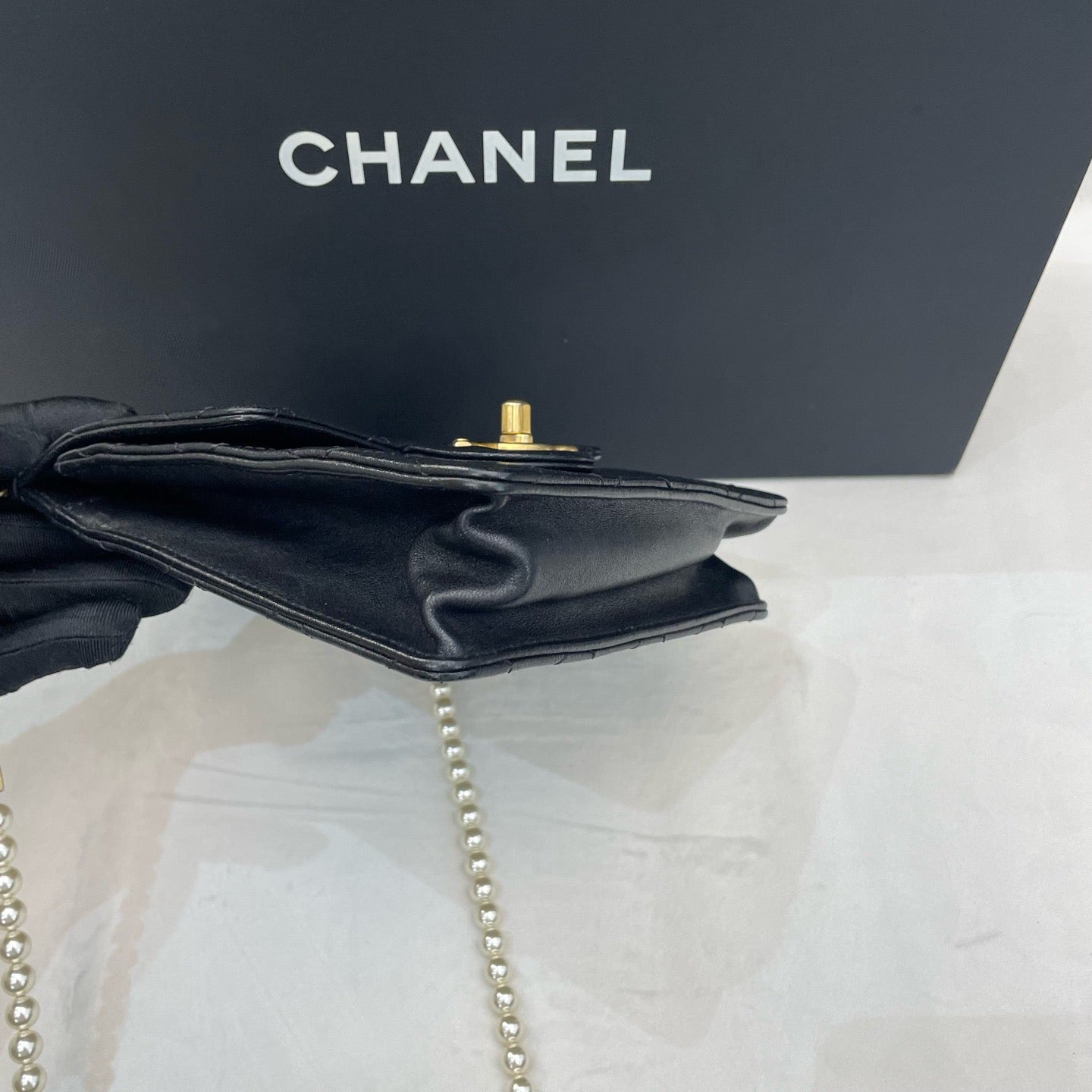Chanel - Timeless/Classique - Leather - Black - (mini)