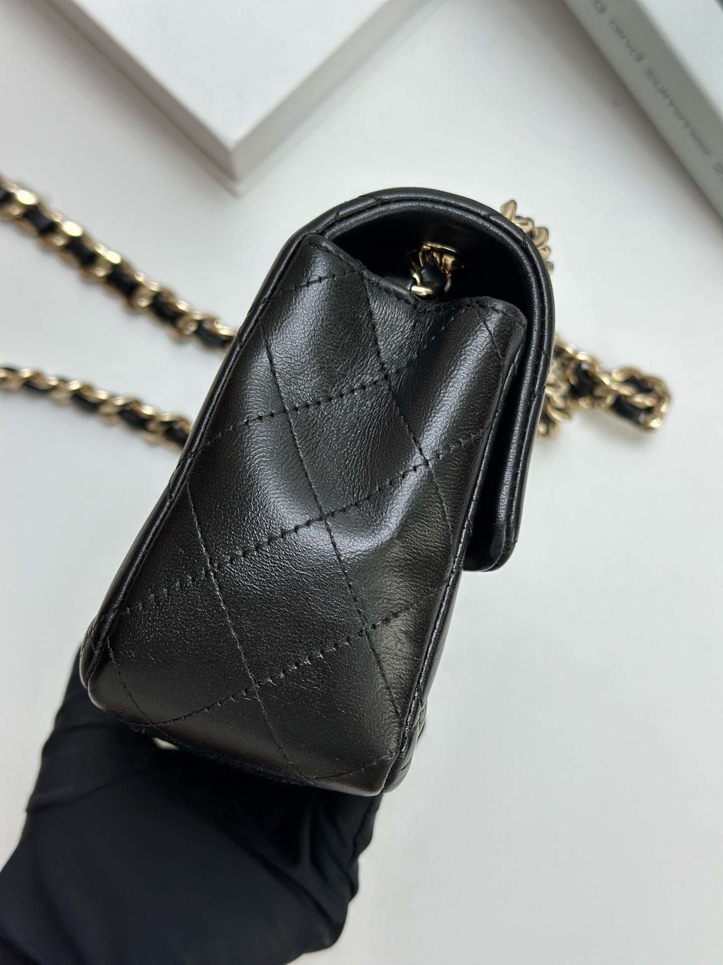 Chanel - Timeless/Classique - Leather - Black - (mini)