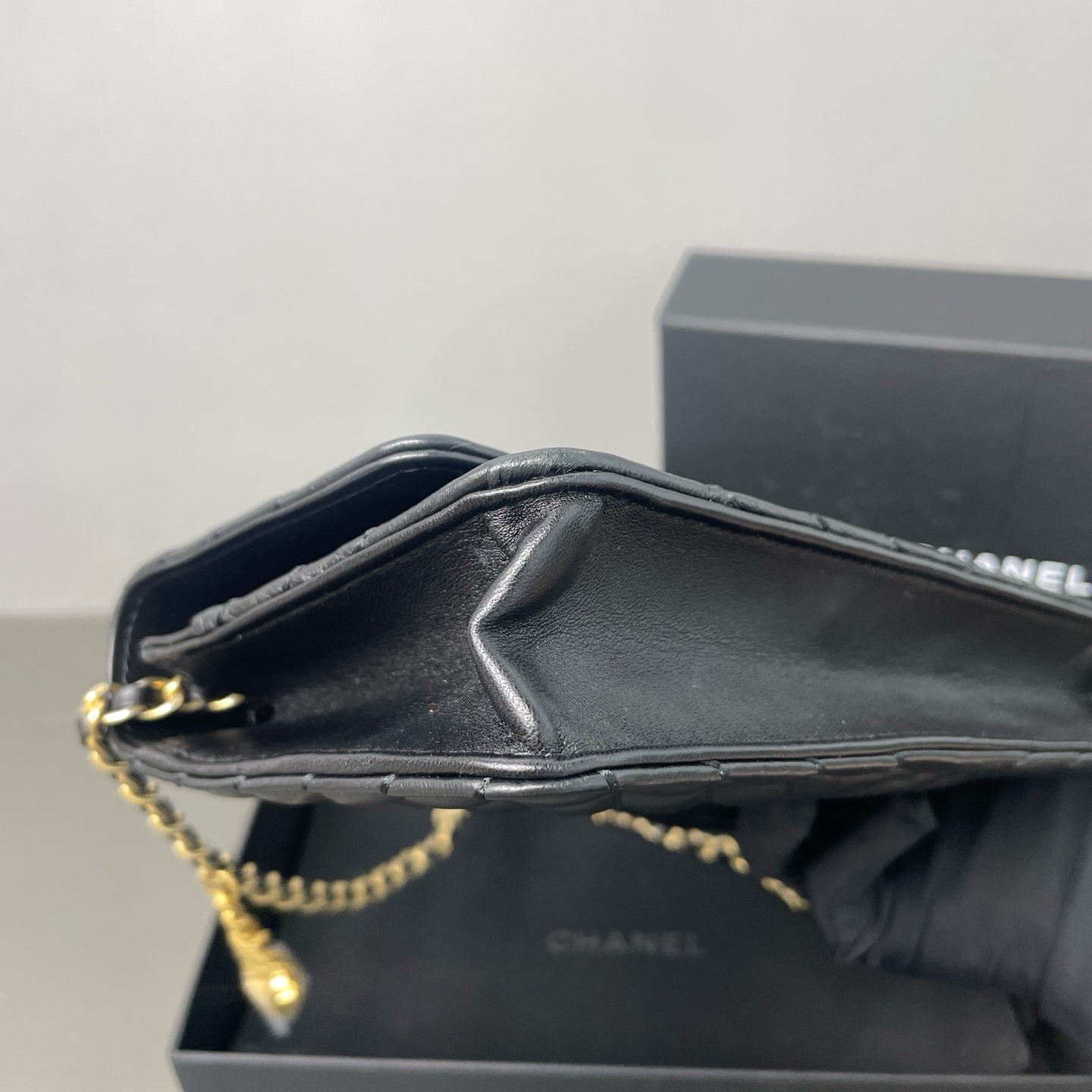 Chanel - Timeless/Classique - Leather - Black - (mini)