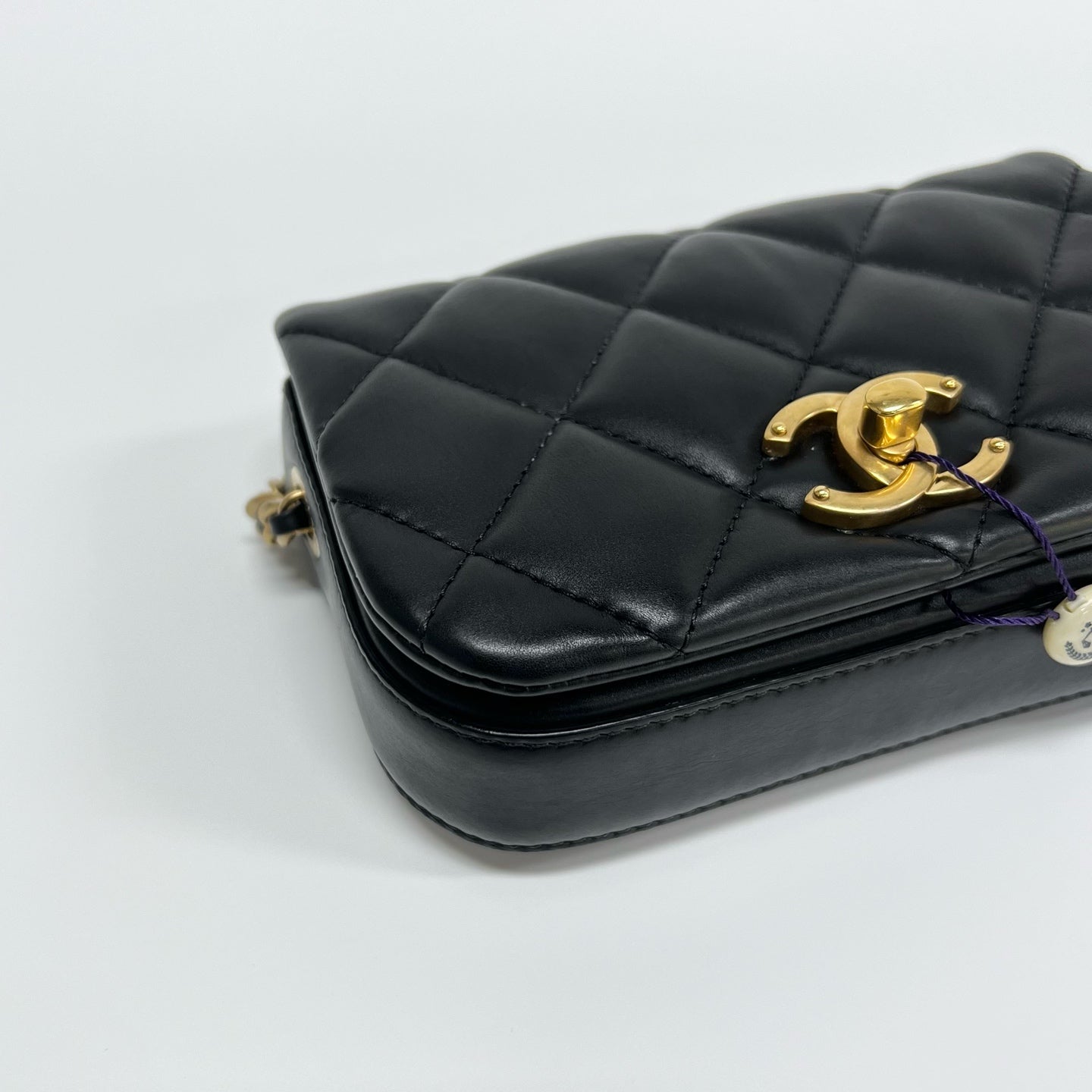 Chanel - Timeless/Classique - Leather - Black - (mini)