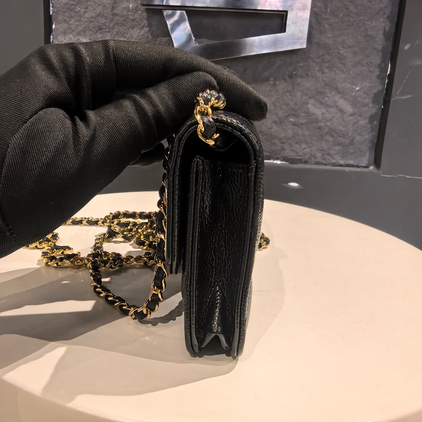 Chanel - Timeless/Classique - Leather - Black - (mini)