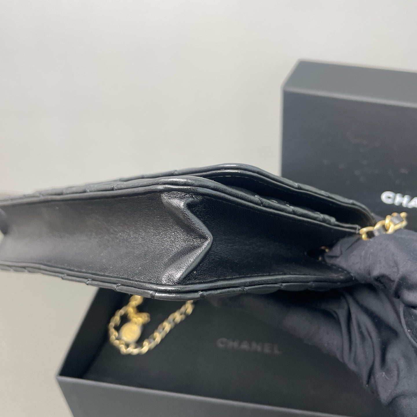 Chanel - Timeless/Classique - Leather - Black - (mini)