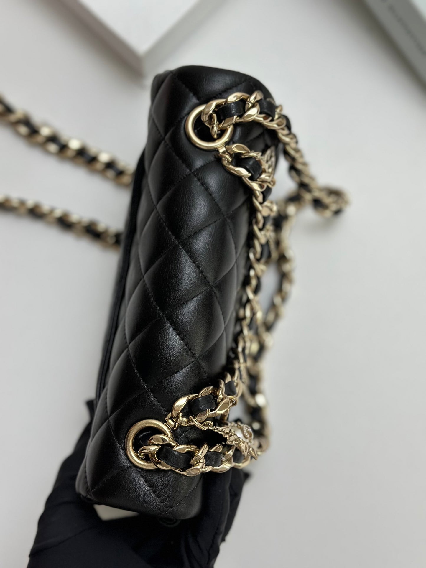 Chanel - Timeless/Classique - Leather - Black - (mini)