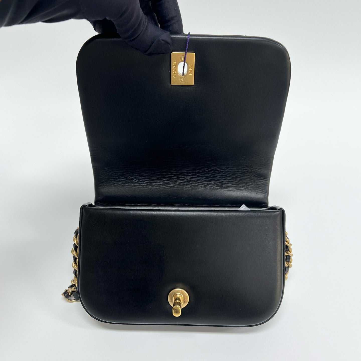 Chanel - Timeless/Classique - Leather - Black - (mini)
