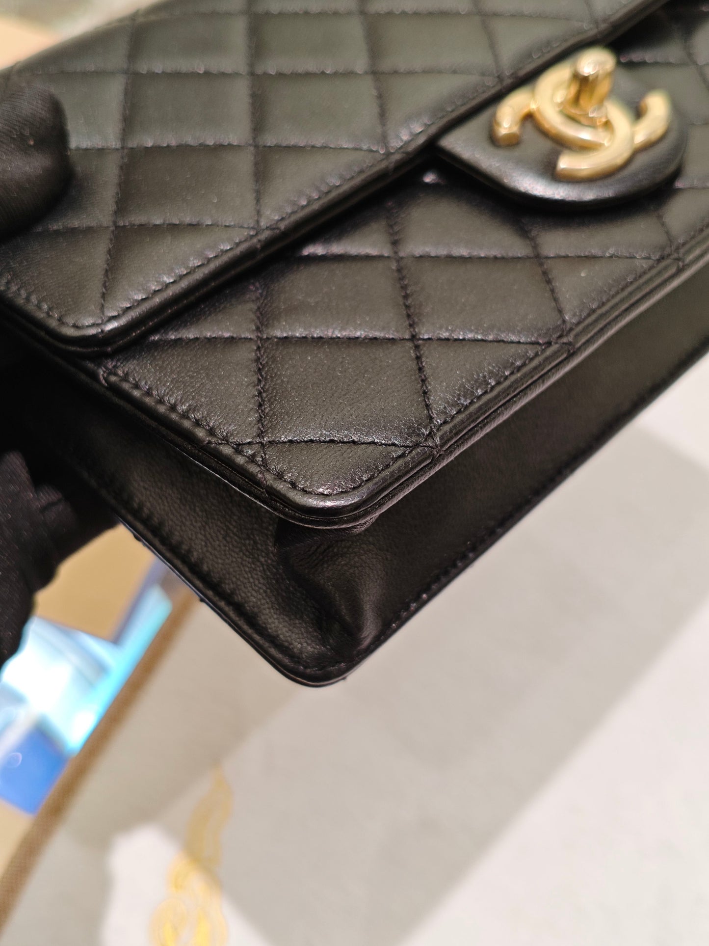 Chanel - Timeless/Classique - Leather - Black - (mini)