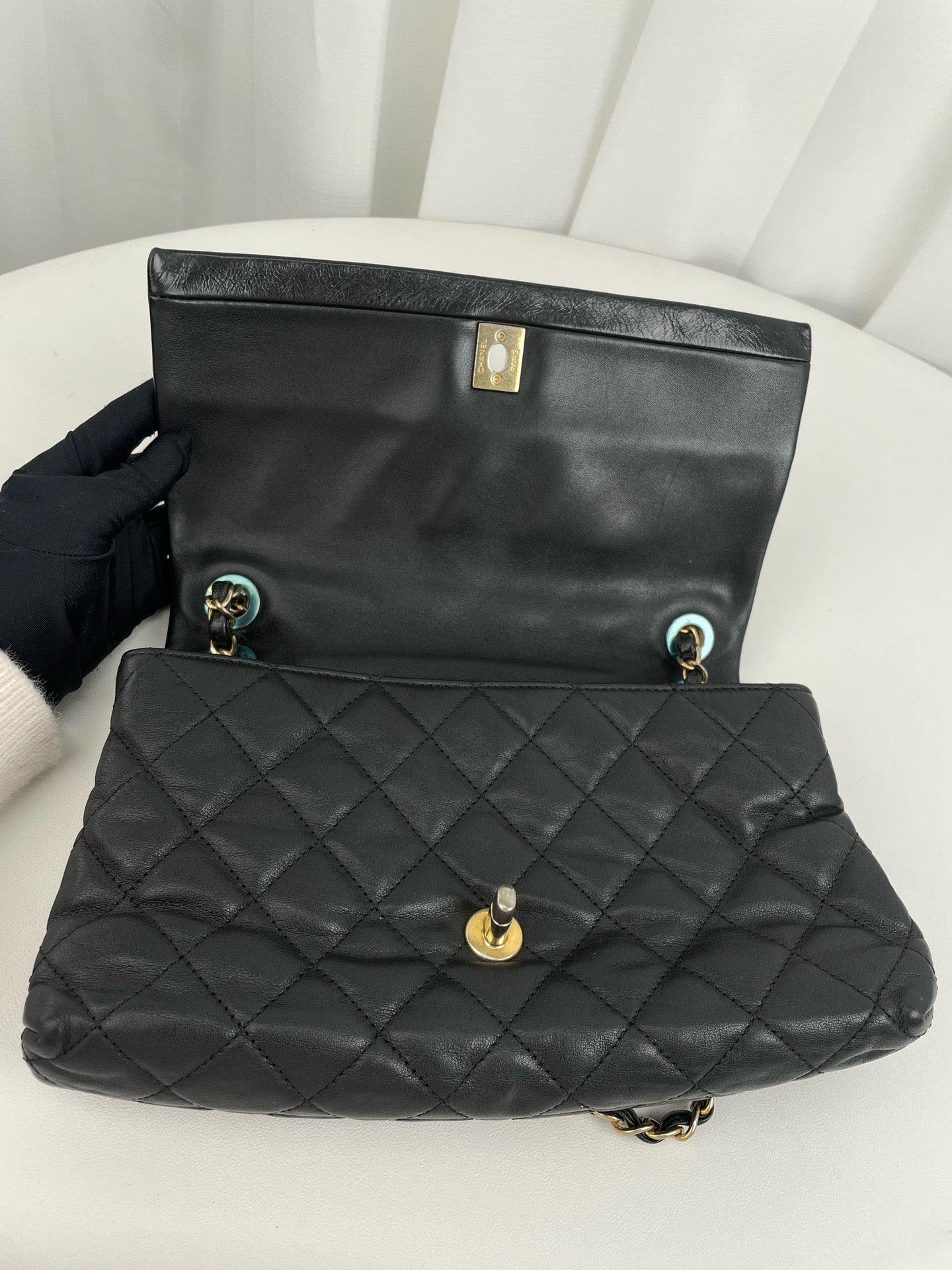 Chanel - Timeless/Classique - Leather - Black - (mini)