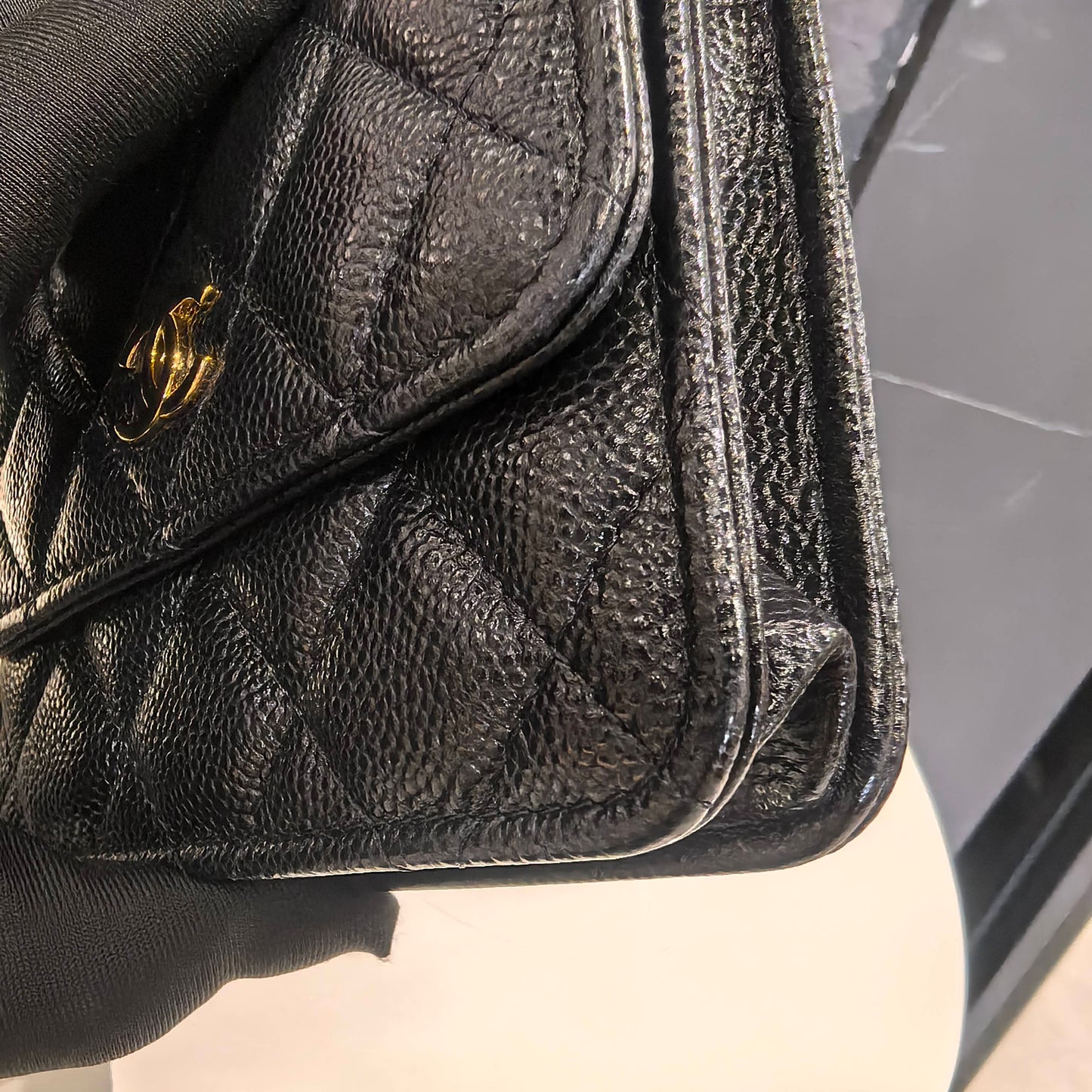 Chanel - Timeless/Classique - Leather - Black - (mini)