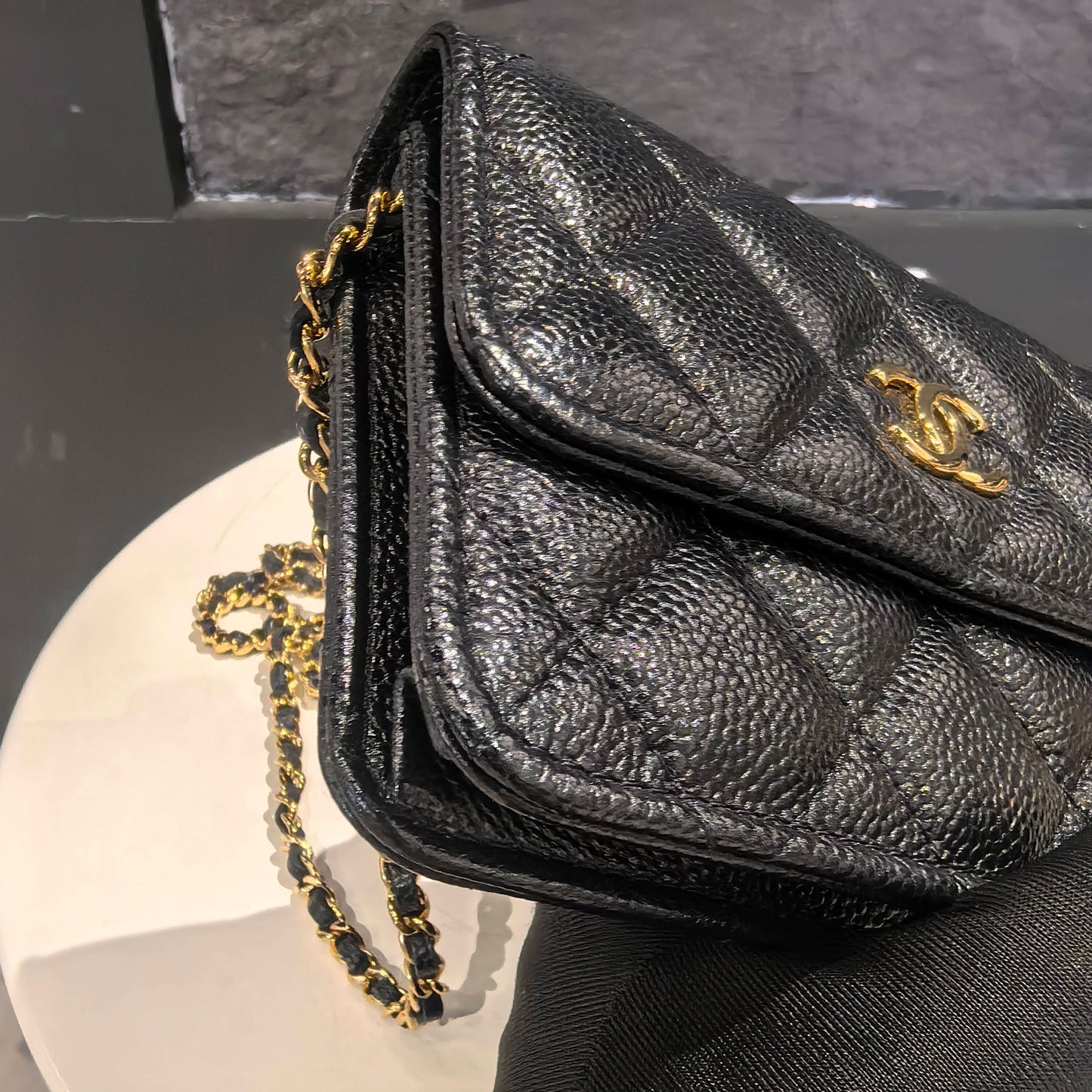 Chanel - Timeless/Classique - Leather - Black - (mini)
