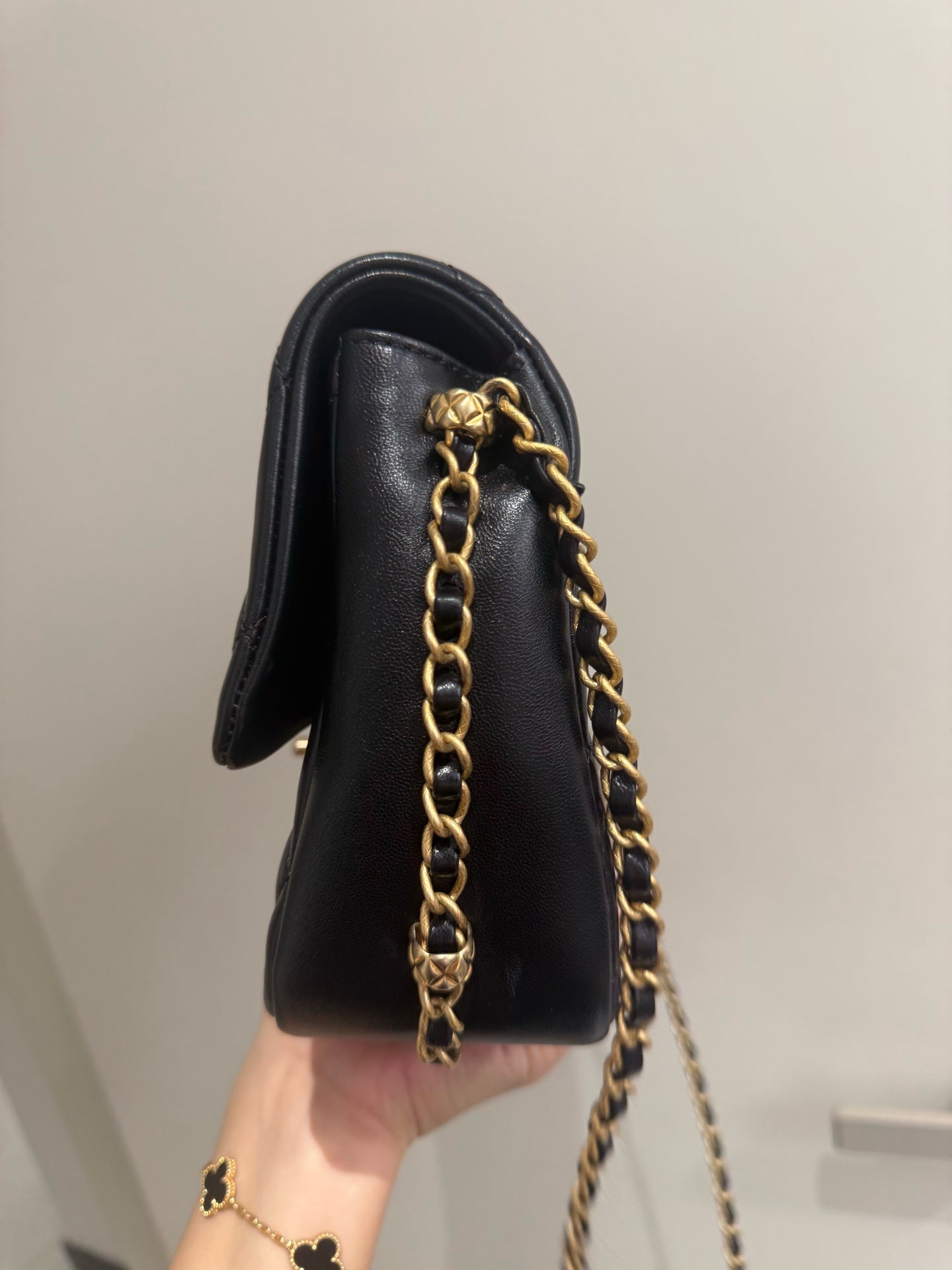 Chanel - Timeless/Classique - Leather - Black - (mini)
