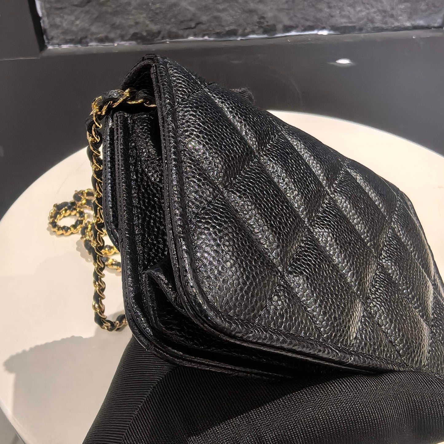 Chanel - Timeless/Classique - Leather - Black - (mini)