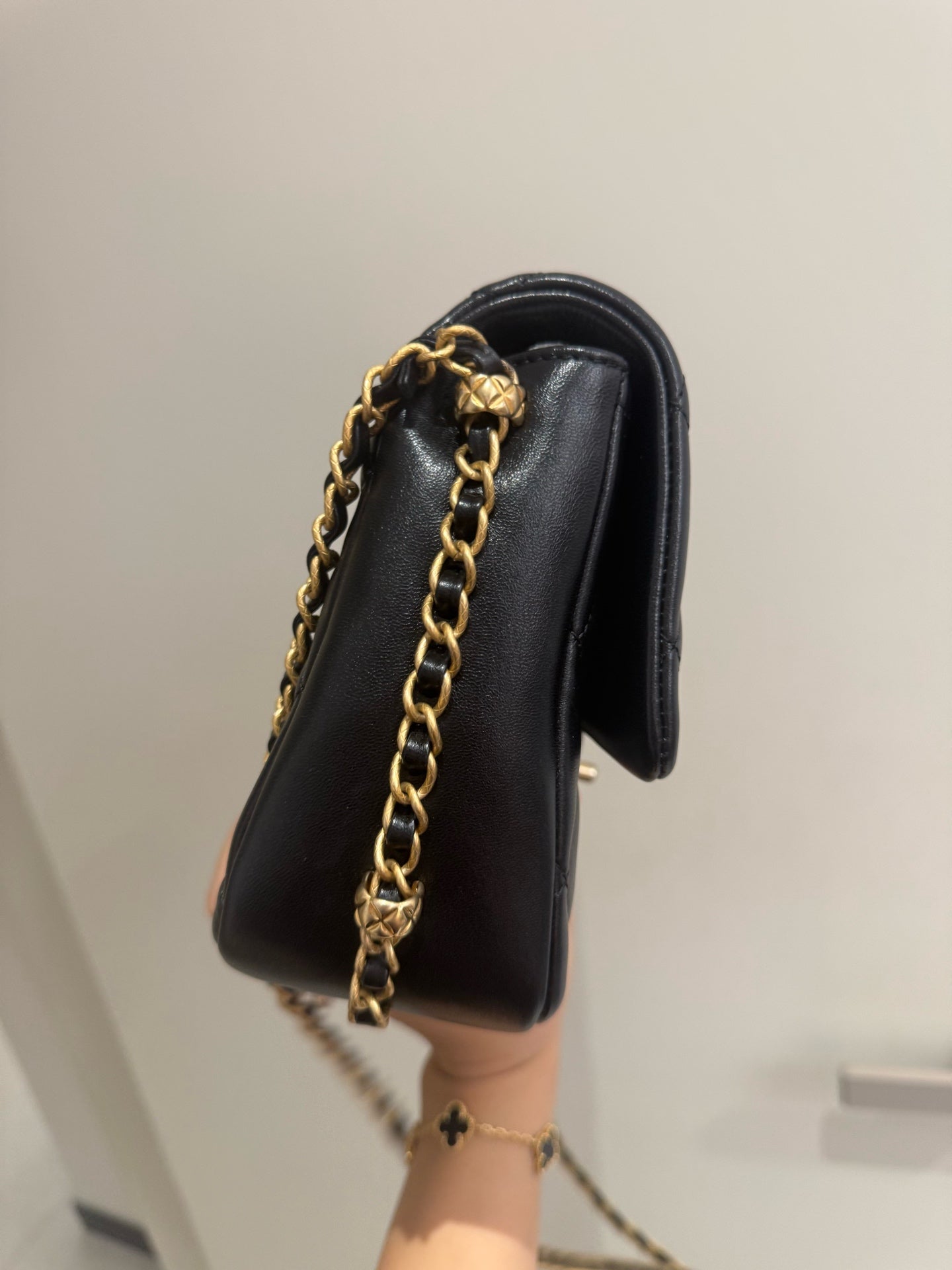 Chanel - Timeless/Classique - Leather - Black - (mini)