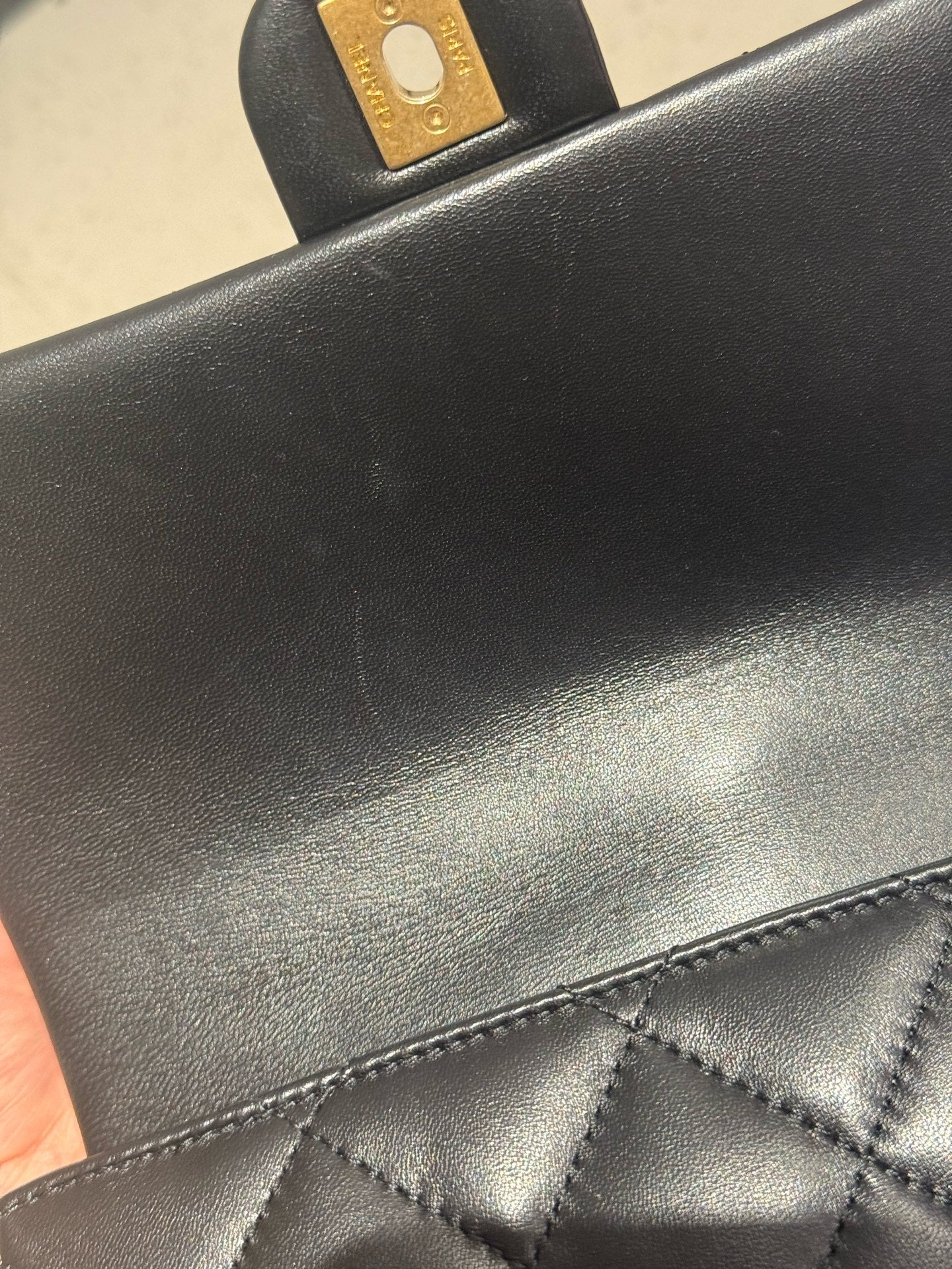 Chanel - Timeless/Classique - Leather - Black - (mini)