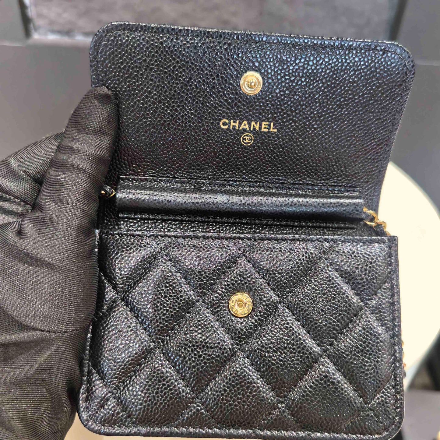 Chanel - Timeless/Classique - Leather - Black - (mini)
