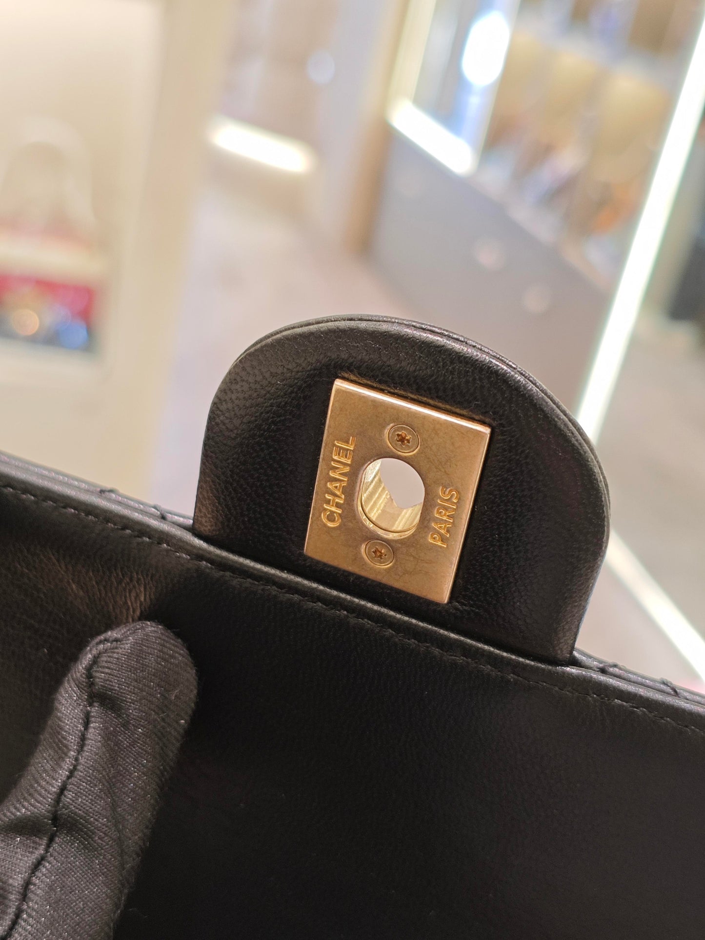 Chanel - Timeless/Classique - Leather - Black - (mini)