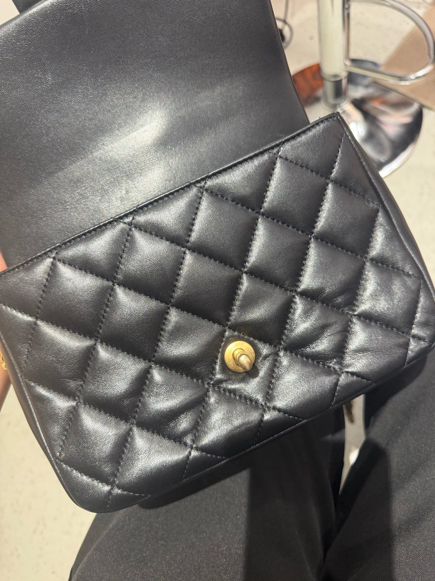 Chanel - Timeless/Classique - Leather - Black - (mini)