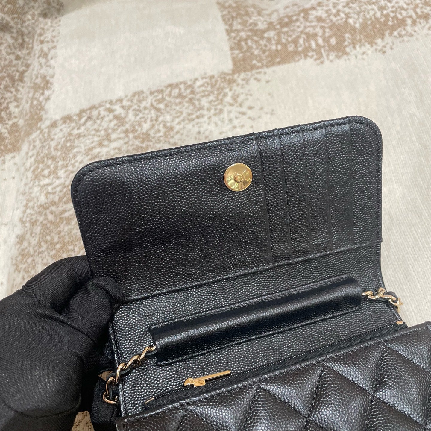 Chanel - Timeless/Classique - Leather - Black - (mini)