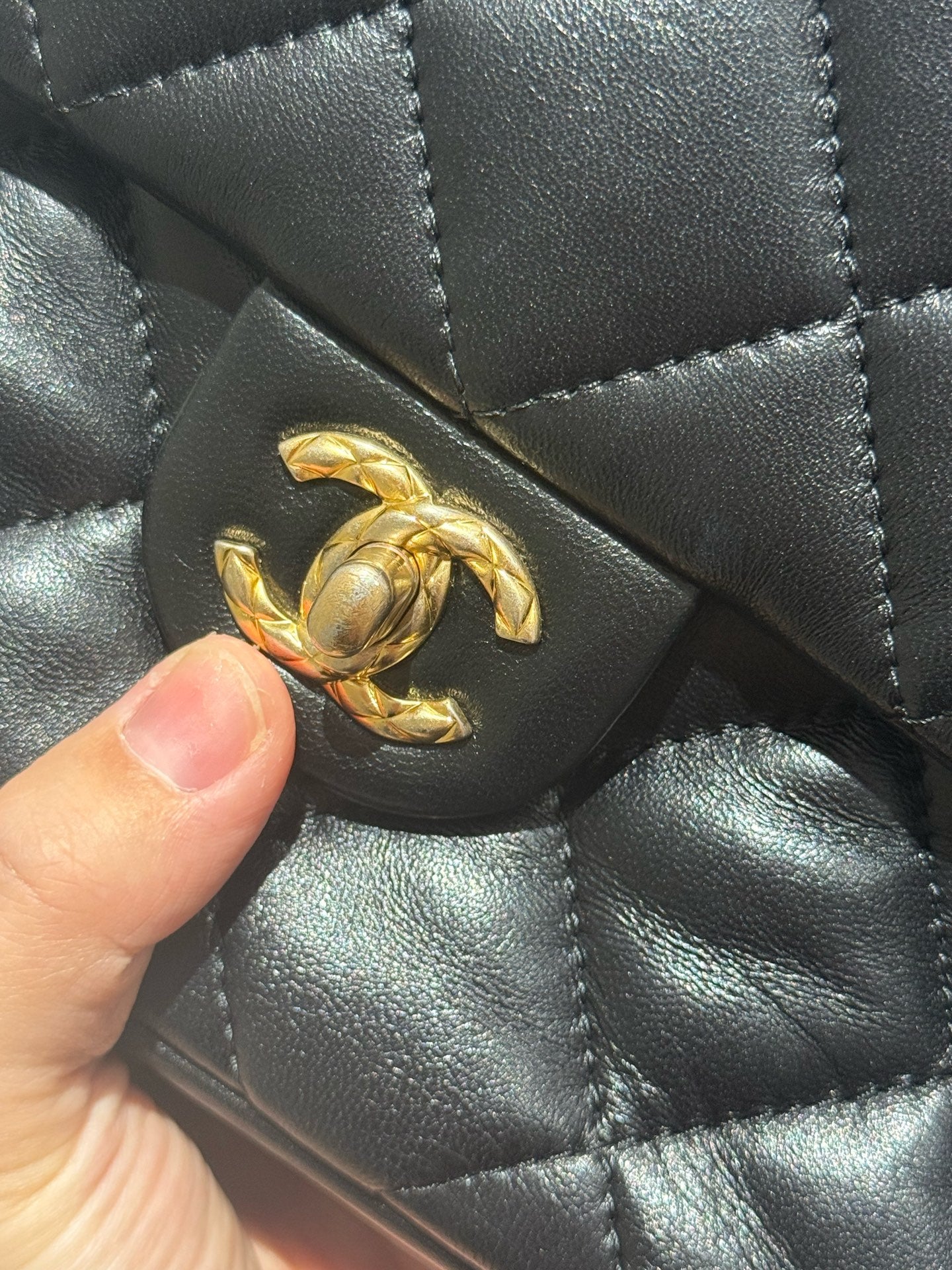 Chanel - Timeless/Classique - Leather - Black - (mini)