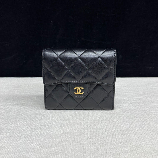 Chanel - Timeless/Classique - Leather - Black - (small)