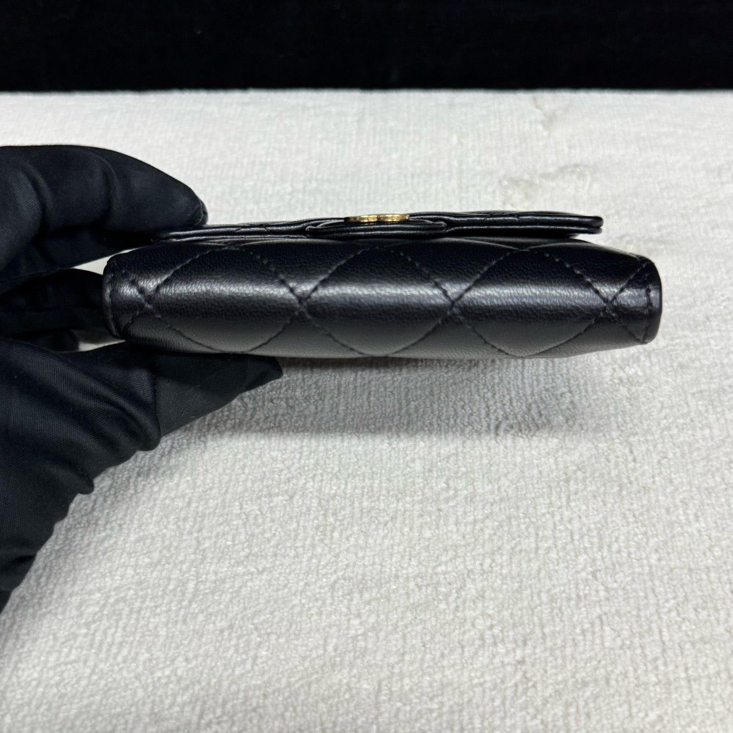 Chanel - Timeless/Classique - Leather - Black - (Small)