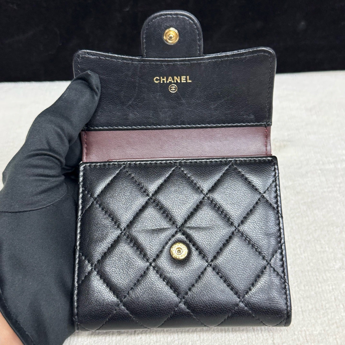 Chanel - Timeless/Classique - Leather - Black - (small)