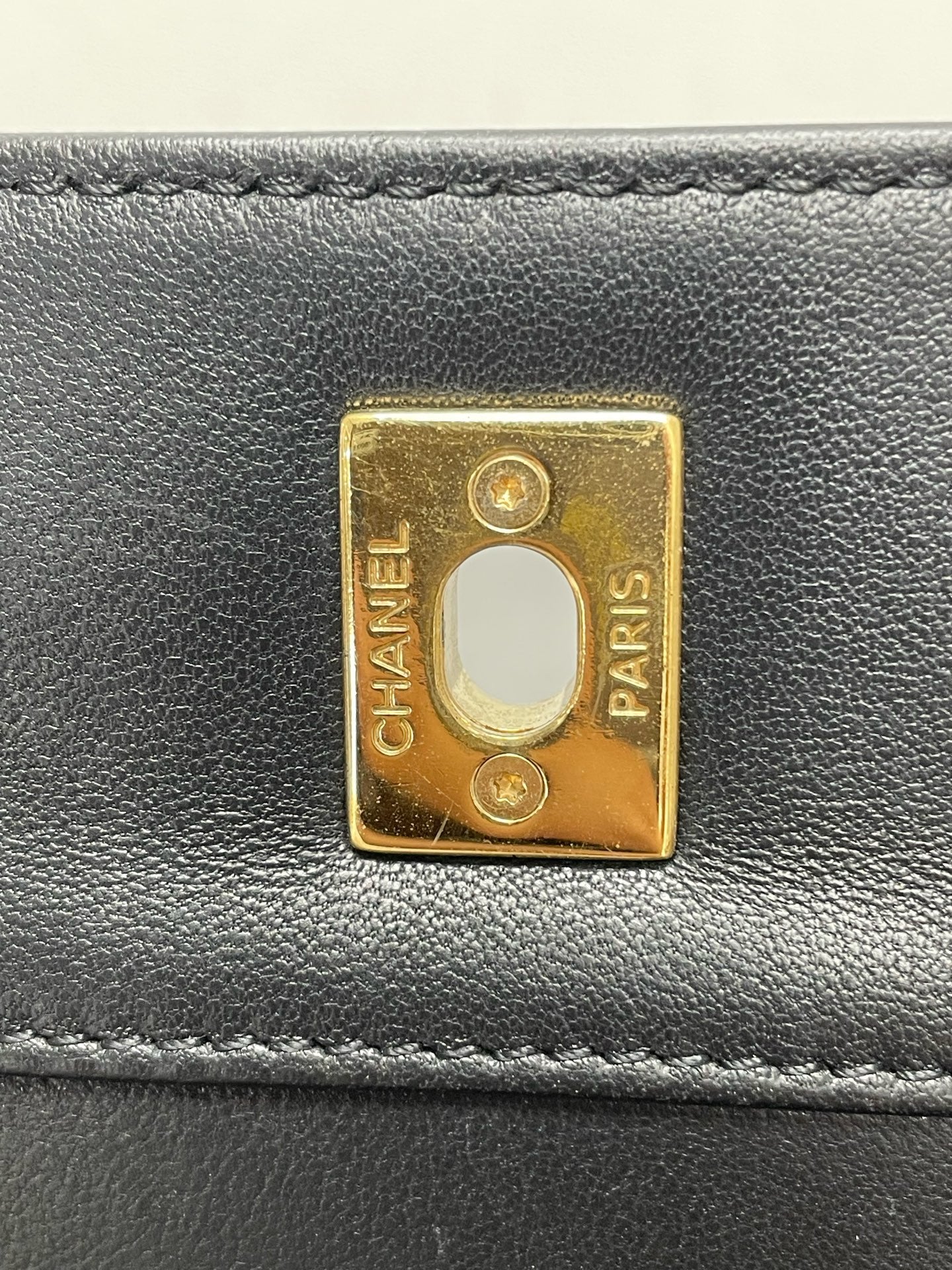 Chanel - Timeless/Classique - Leather - Black - (small)