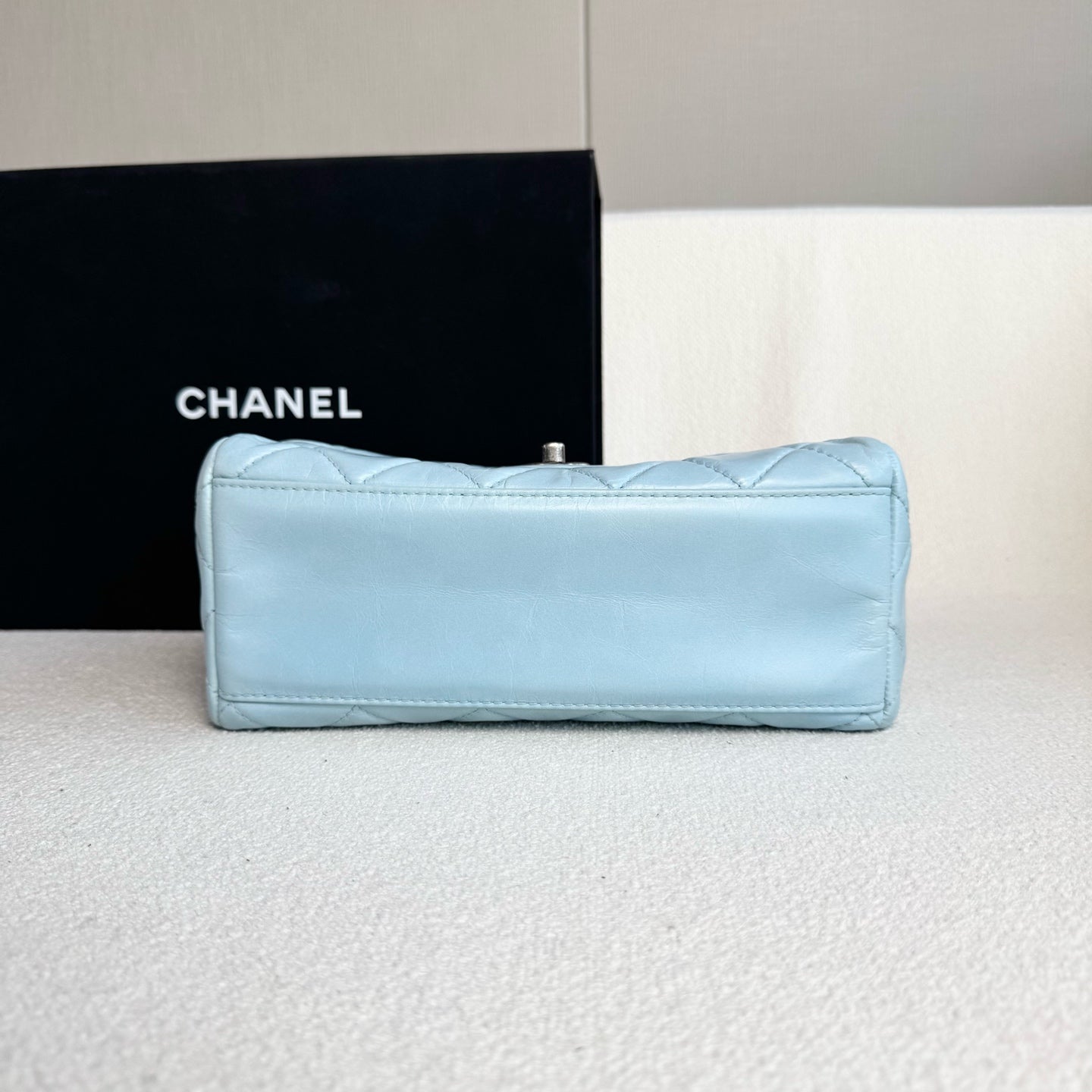Chanel - Timeless/Classique - Leather - Blue - (large)