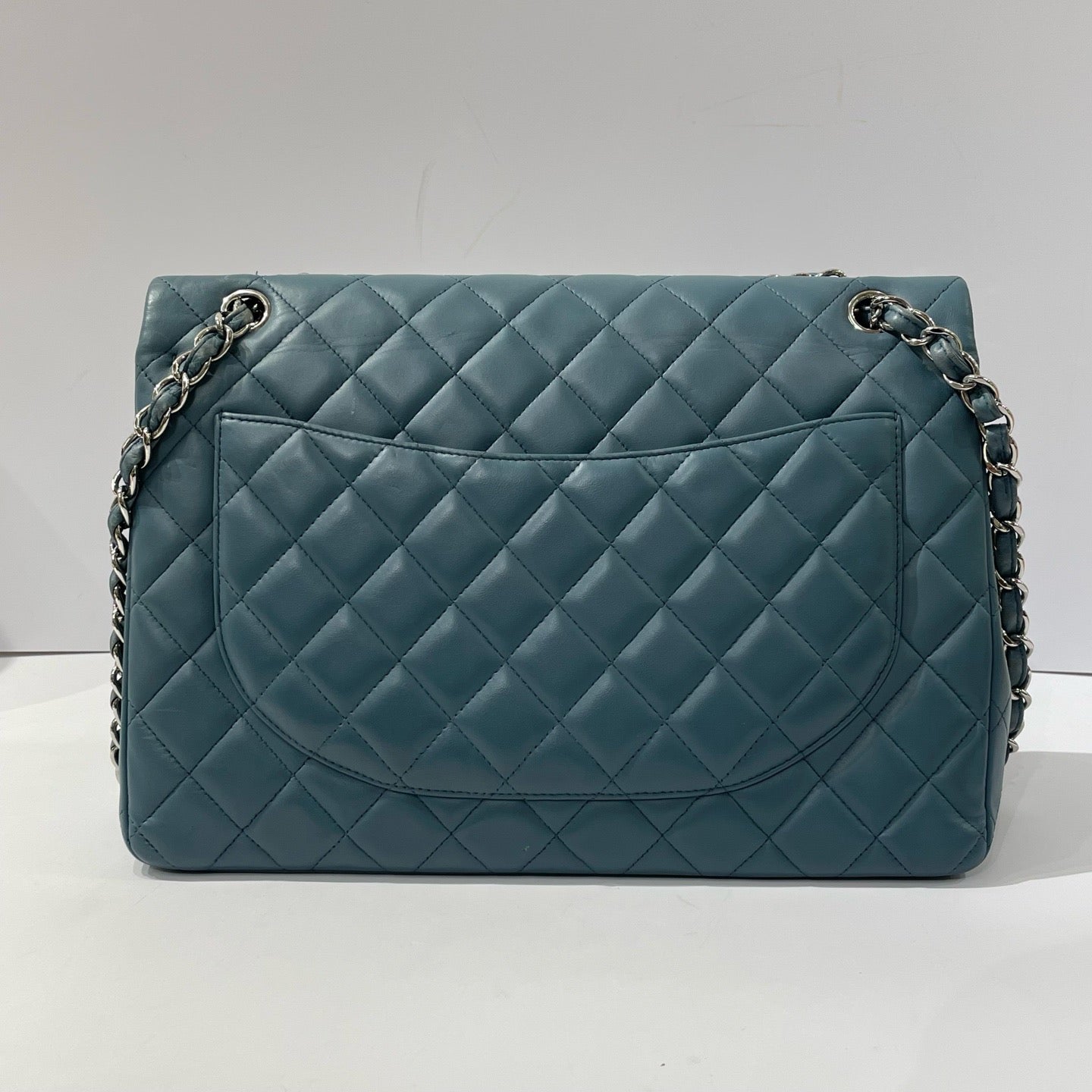 Chanel - Timeless/Classique - Leather - Blue - (maxi)