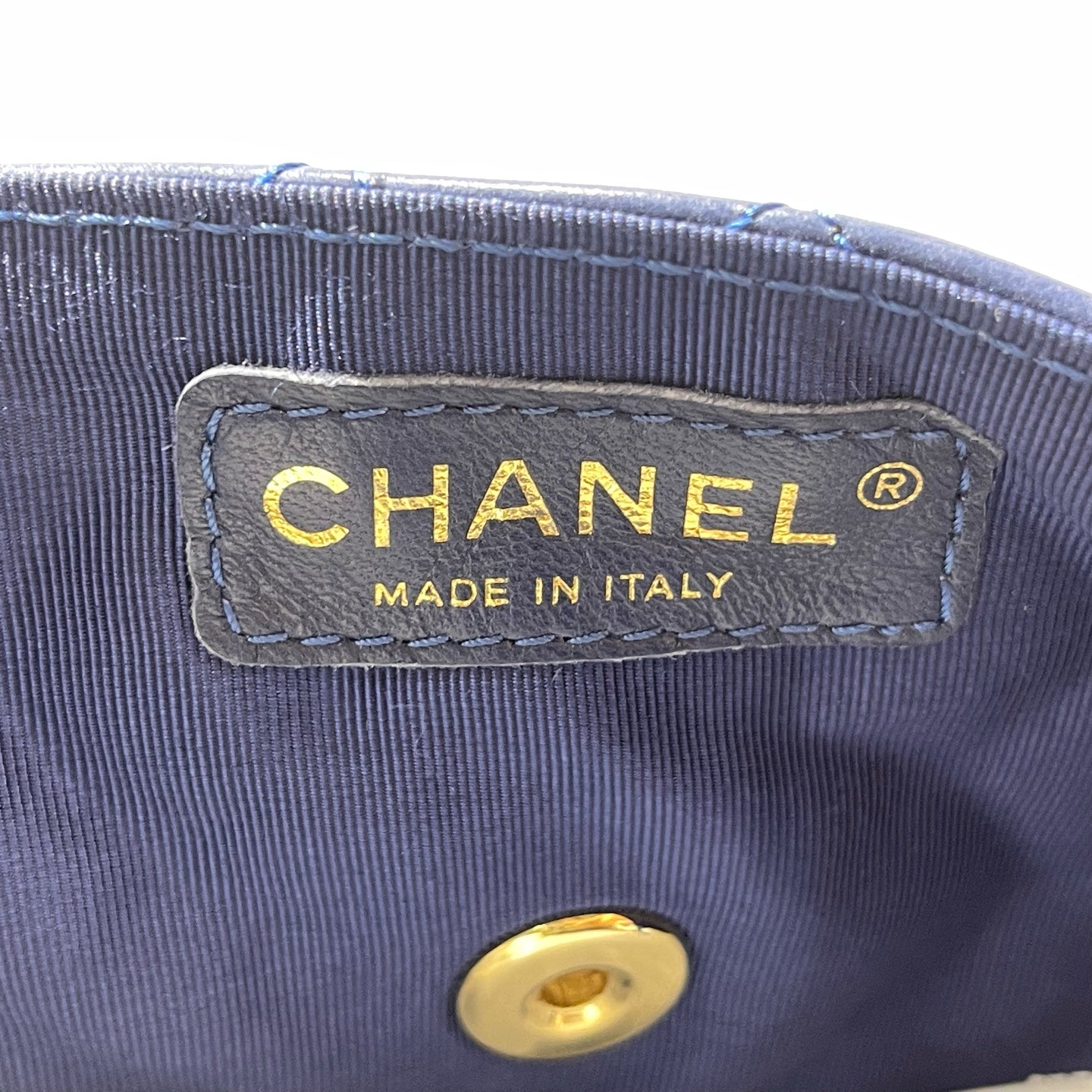Chanel - Timeless/Classique - Leather - Blue - (medium)