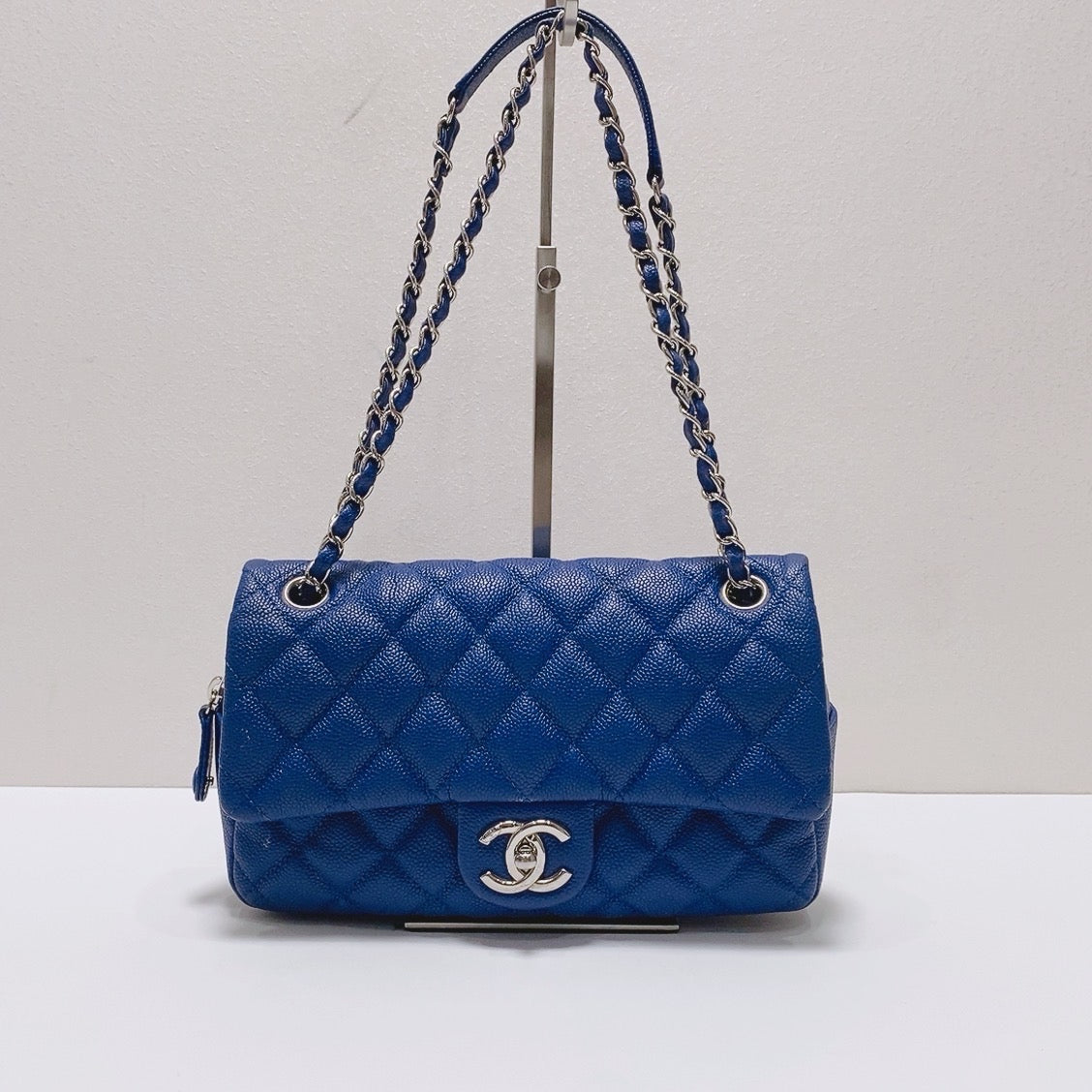 Chanel - Timeless/Classique - Leather - Blue - (mini)