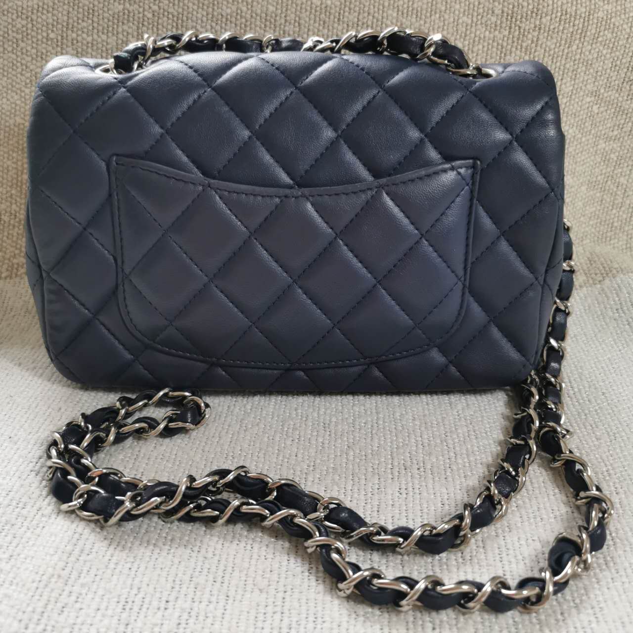 Chanel - Timeless/Classique - Leather - Blue - (mini)