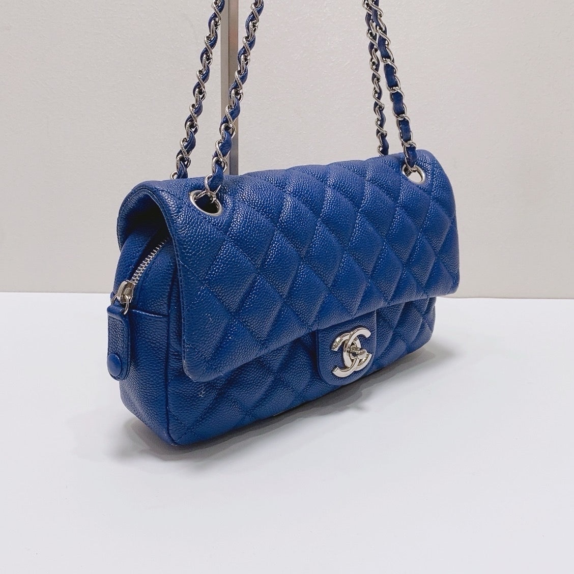 Chanel - Timeless/Classique - Leather - Blue - (mini)