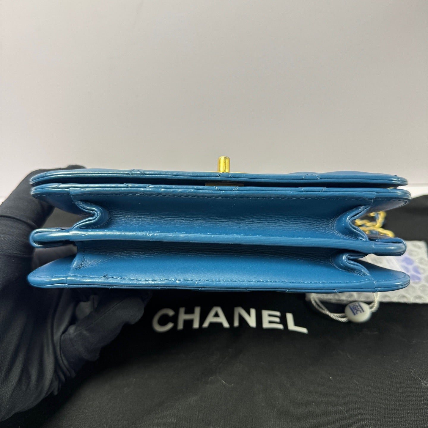 Chanel - Timeless/Classique - Leather - Blue - (mini)