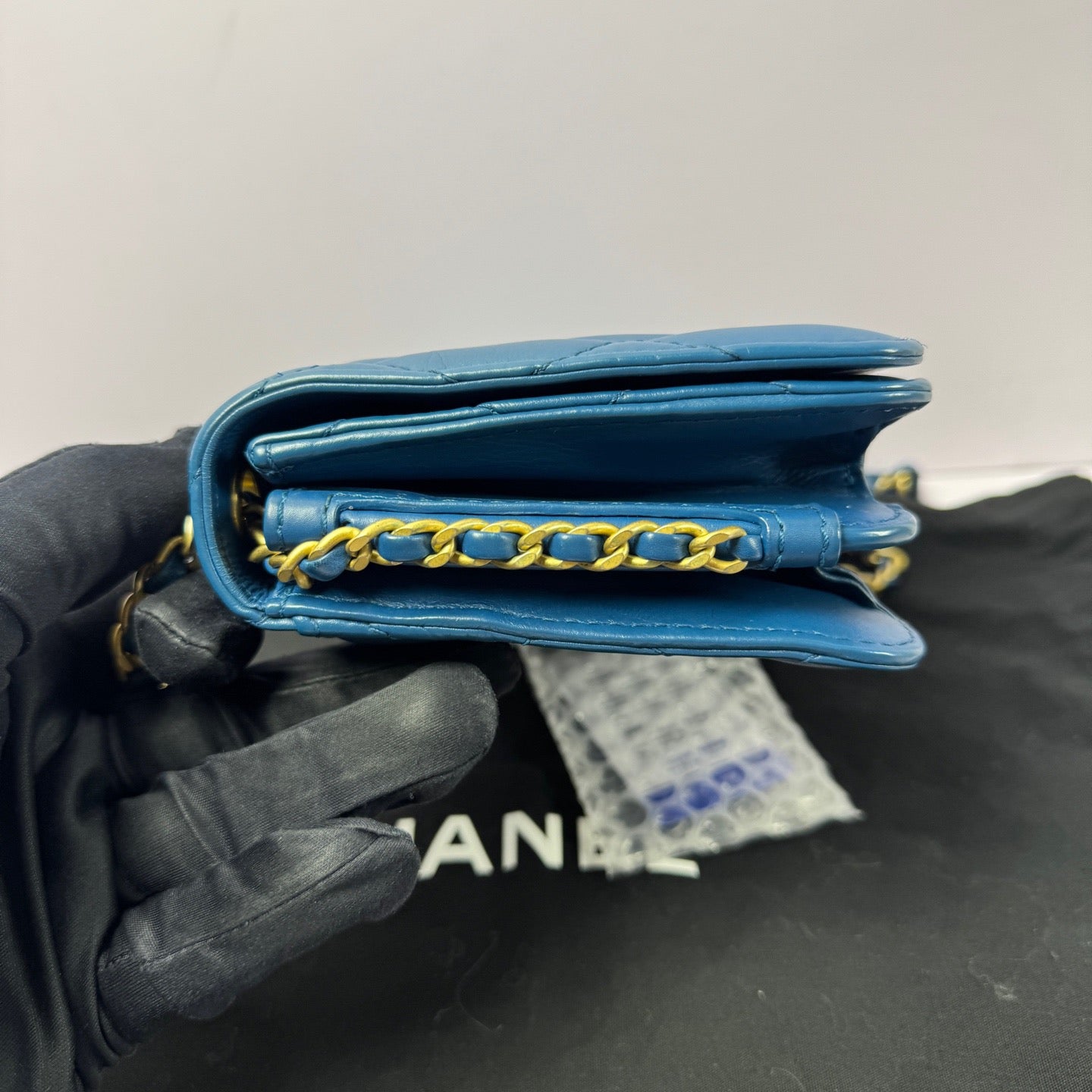 Chanel - Timeless/Classique - Leather - Blue - (mini)