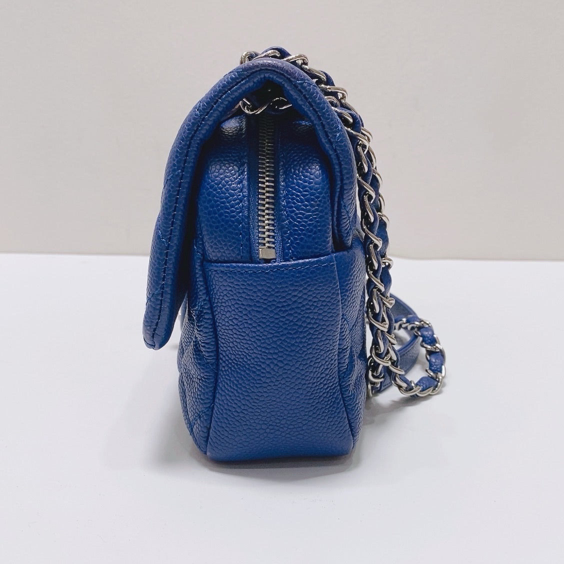 Chanel - Timeless/Classique - Leather - Blue - (mini)