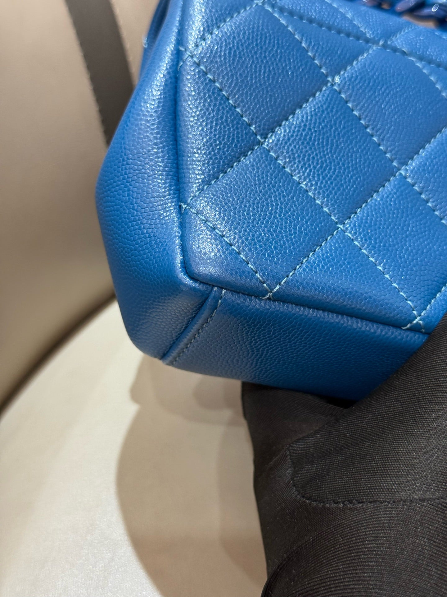 Chanel - Timeless/Classique - Leather - Blue - (mini)